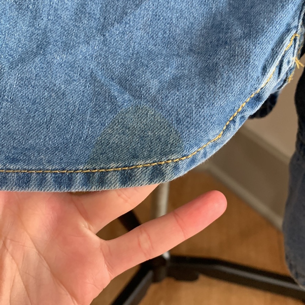 Denim Button Down - Picture 4 of 4
